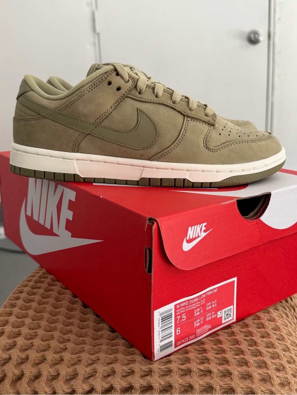 Nike Women’s Dunk Low — Olive Tan